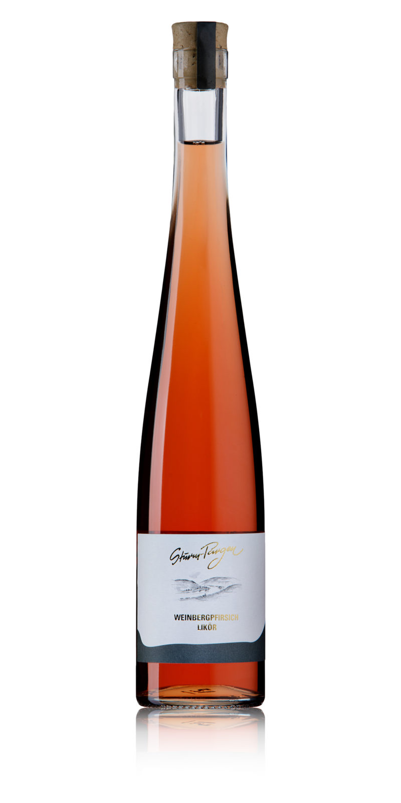 Roter Weinbergpfirsich Likör